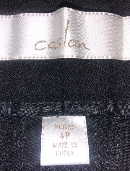 Caslon black pants BNWT 4P - Picture 4 of 8